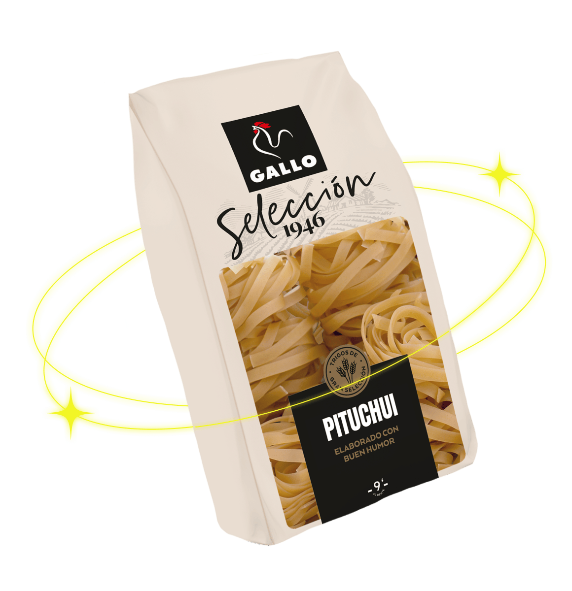 El nombre de la pasta, la edición limitada “Pituchui” de Pastas Gallo