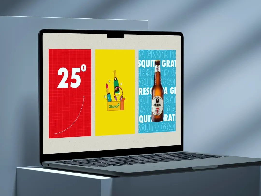 Graus Moritz, acción de real time data de Moritz Barcelona contra las olas de calor