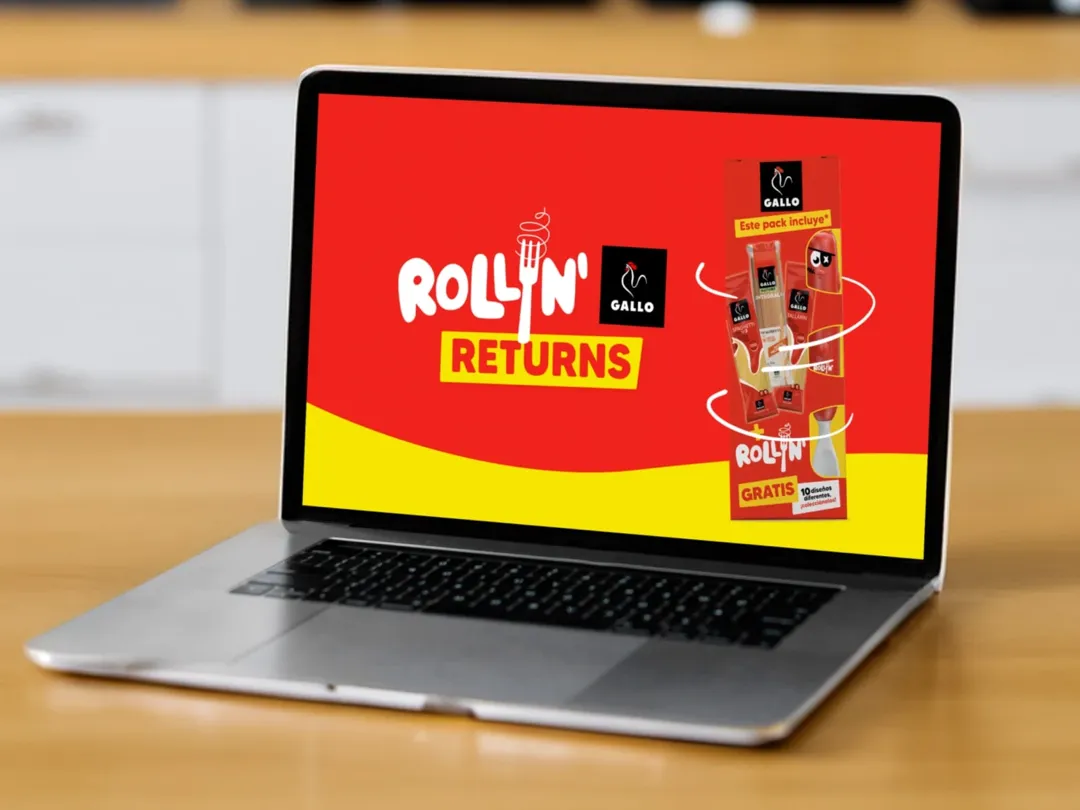 Rollin’ Gallo, el tenedor giratorio de Pastas Gallo de vuelta