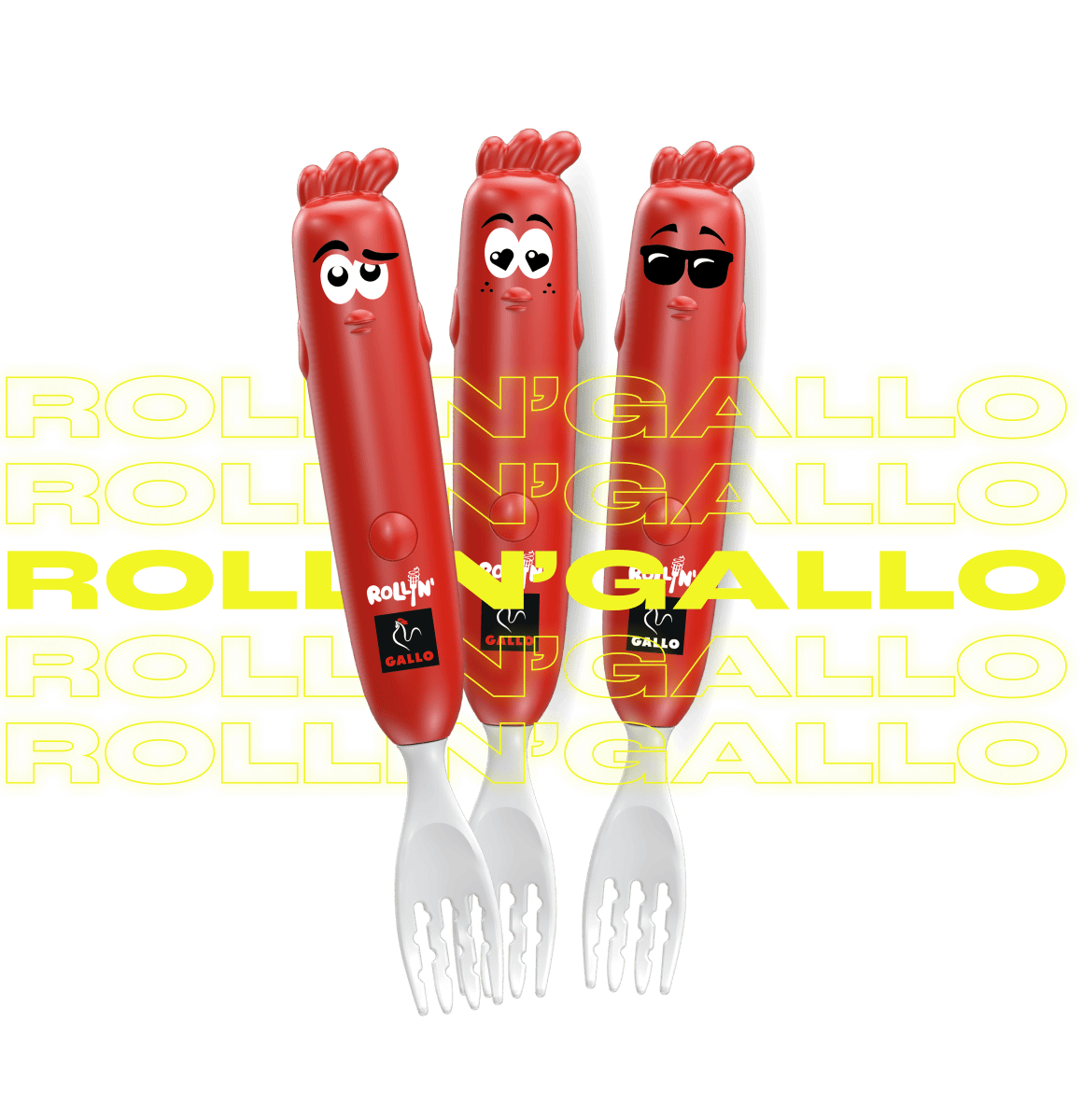 Rollin’ Gallo, el tenedor giratorio de Pastas Gallo de vuelta